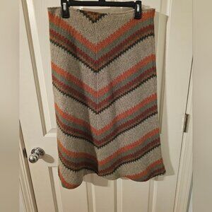 Vintage Francesca Of Damon Made In Italy 1970's Wool Blend Skirt Size 14